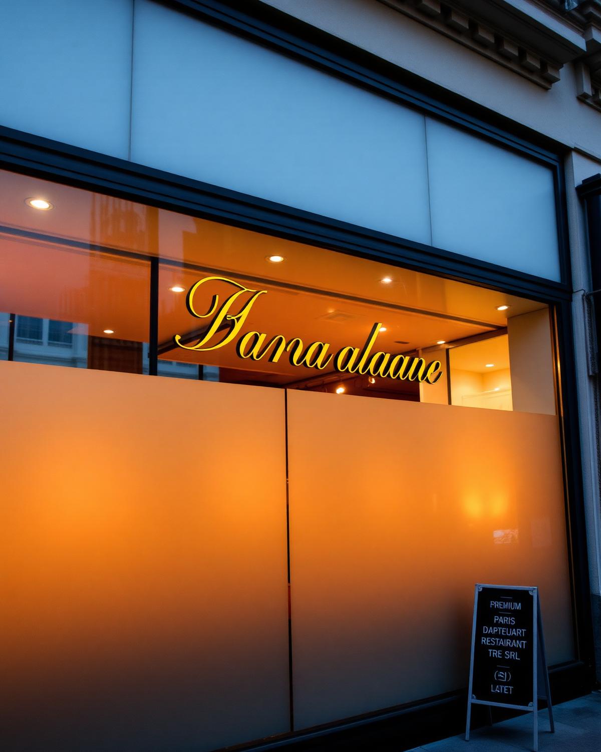 Vitrine restaurant
